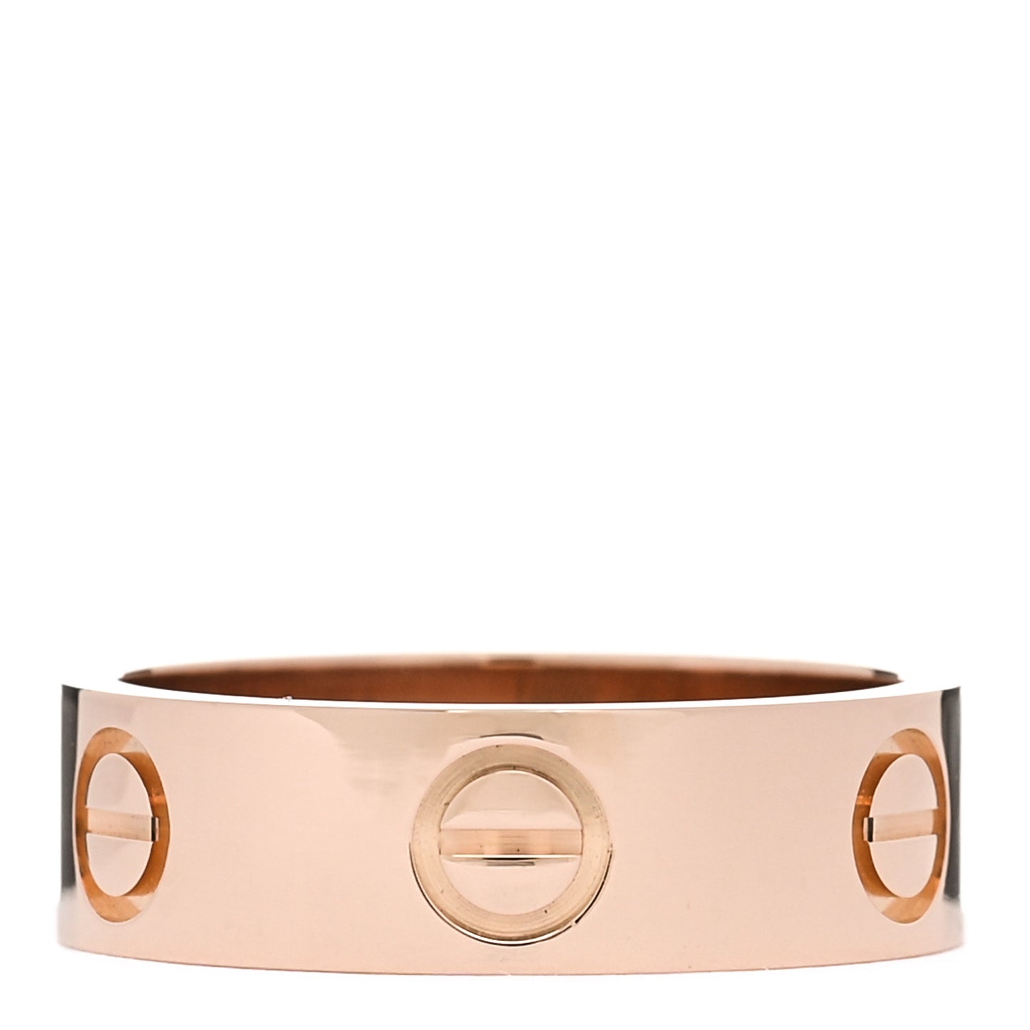 18K Pink Gold 5.5mm LOVE Ring 51 5.75