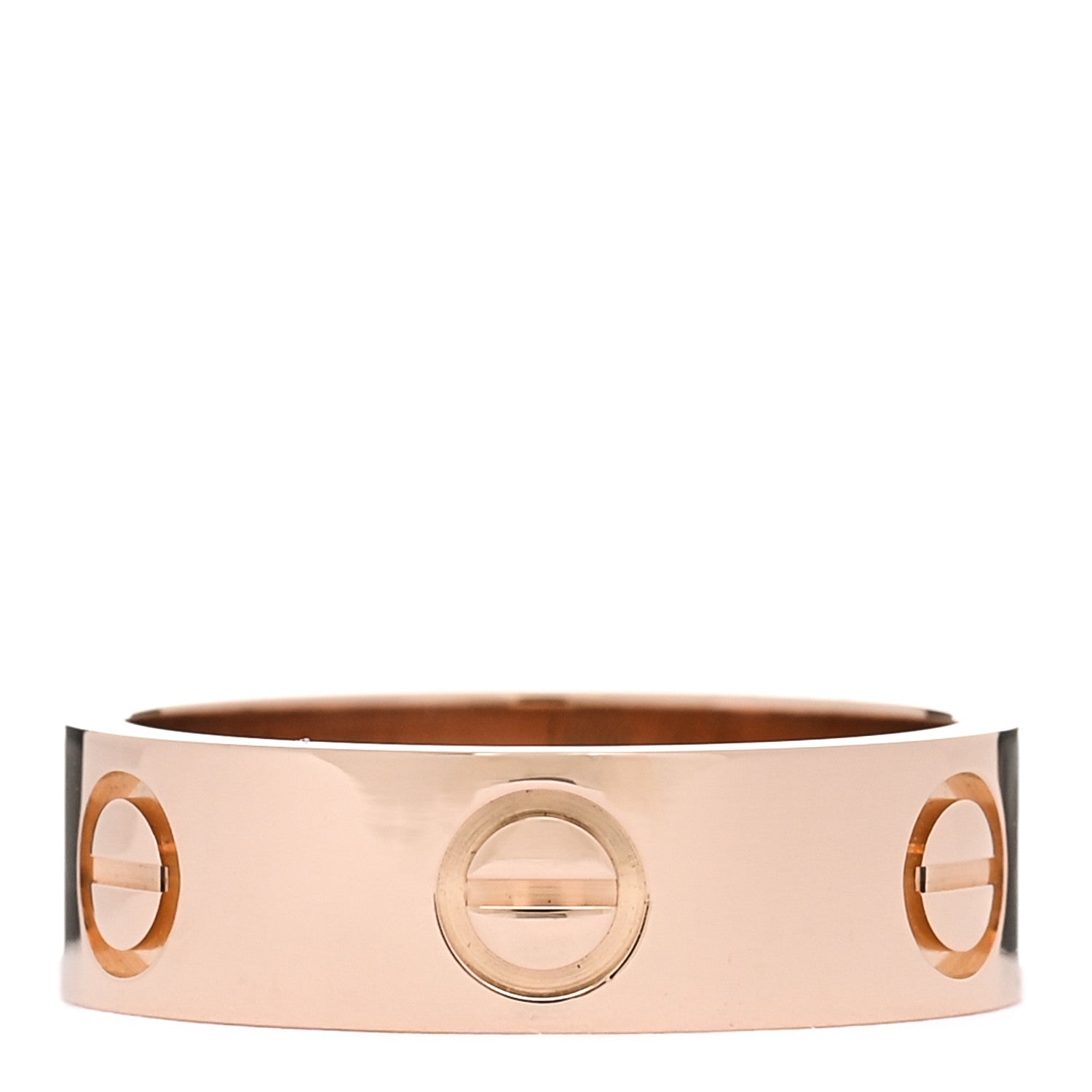 Cartier 18K Pink Gold 5.5mm LOVE Ring 51 5.75 3 of 4