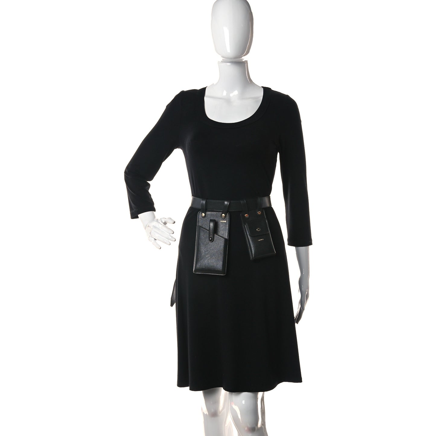 Vitello Glacier Utility Belt Pouch Black
