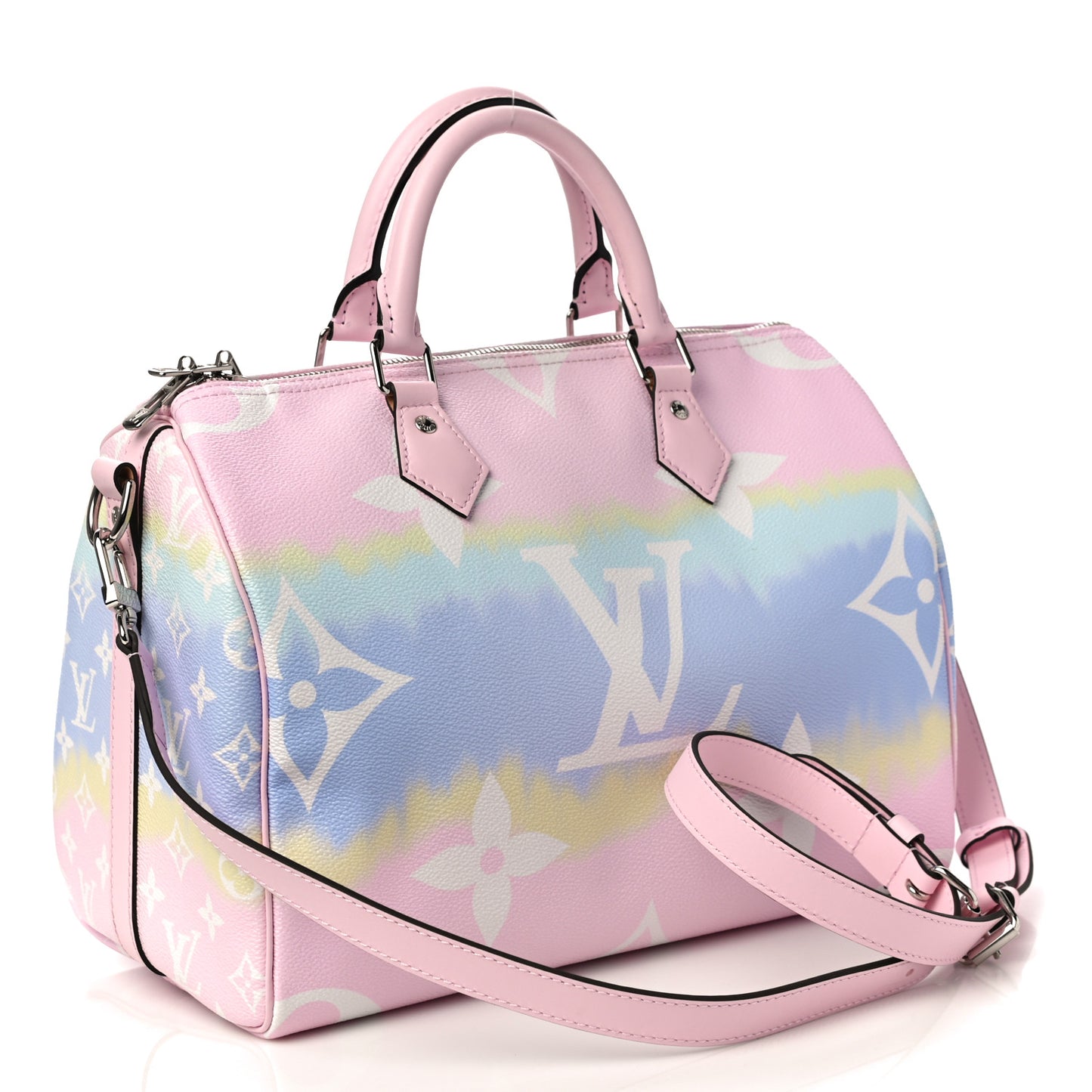 Monogram Escale Speedy Bandouliere 30 Pastel