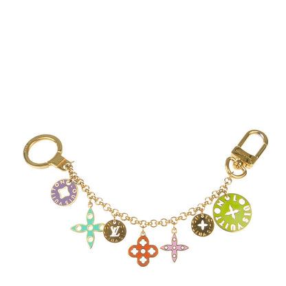 Louis Vuitton Enamel Looping Key Chain Bag Charm Multicolor 1 of 5