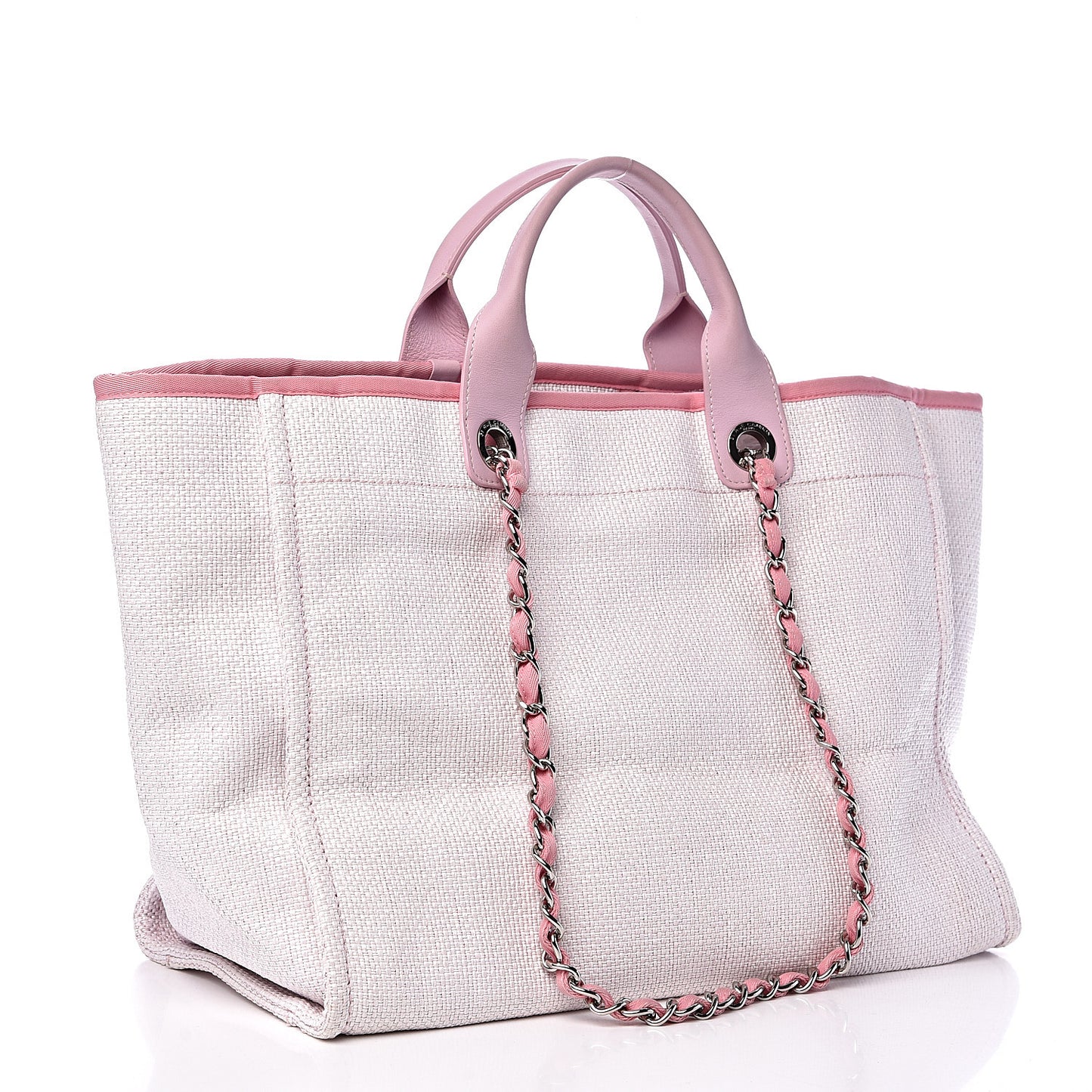 Canvas Medium Deauville Tote Pink