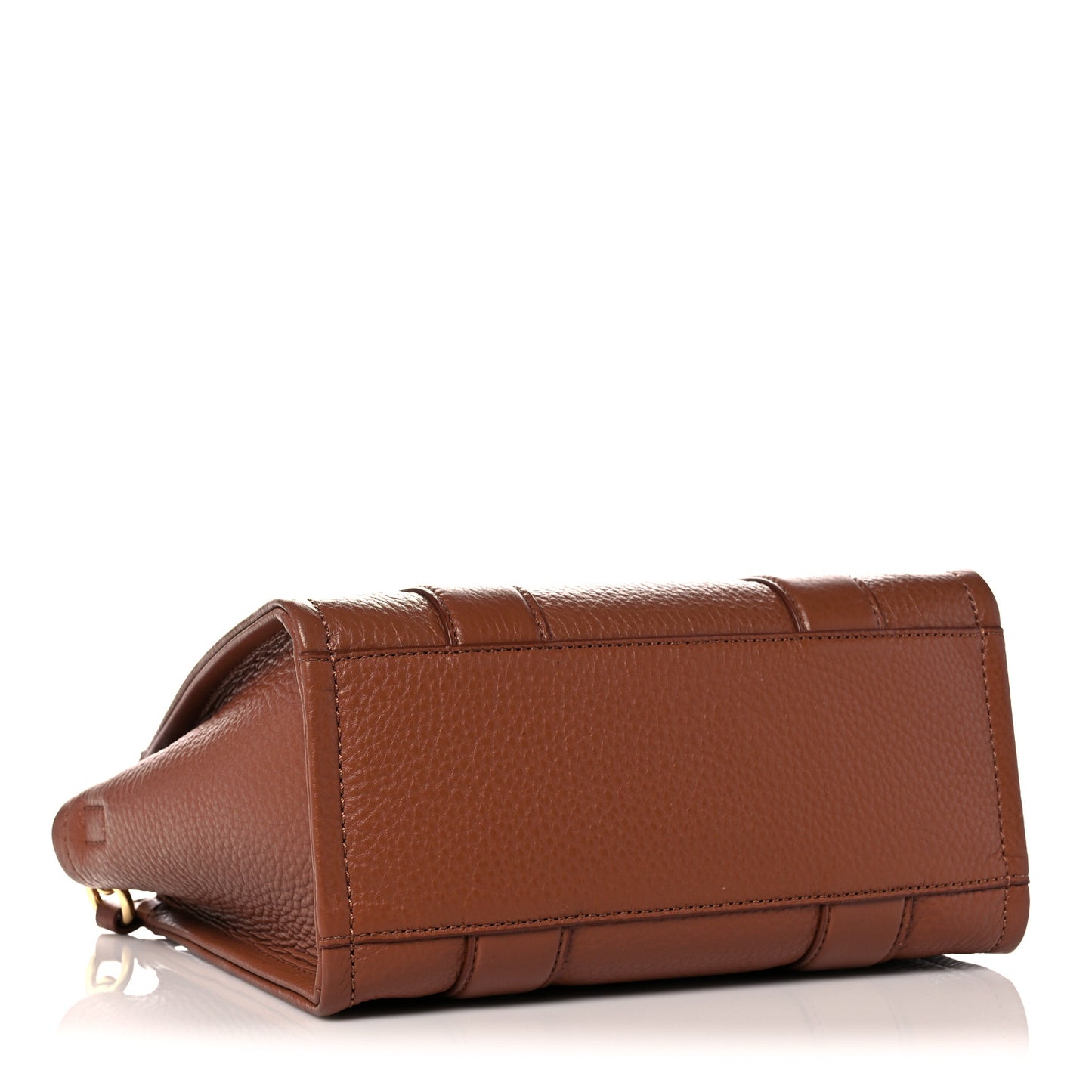 Grained Calfskin Small The Tote Bag Argan Oil