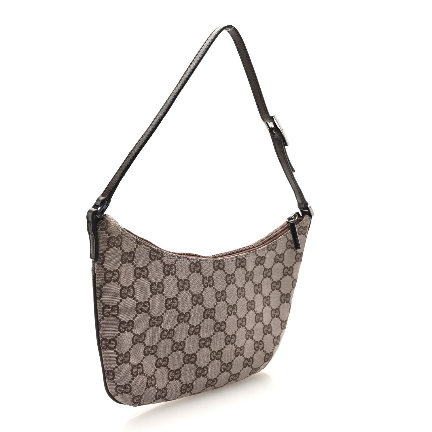 Gucci Monogram Pochette Brown 3 of 10
