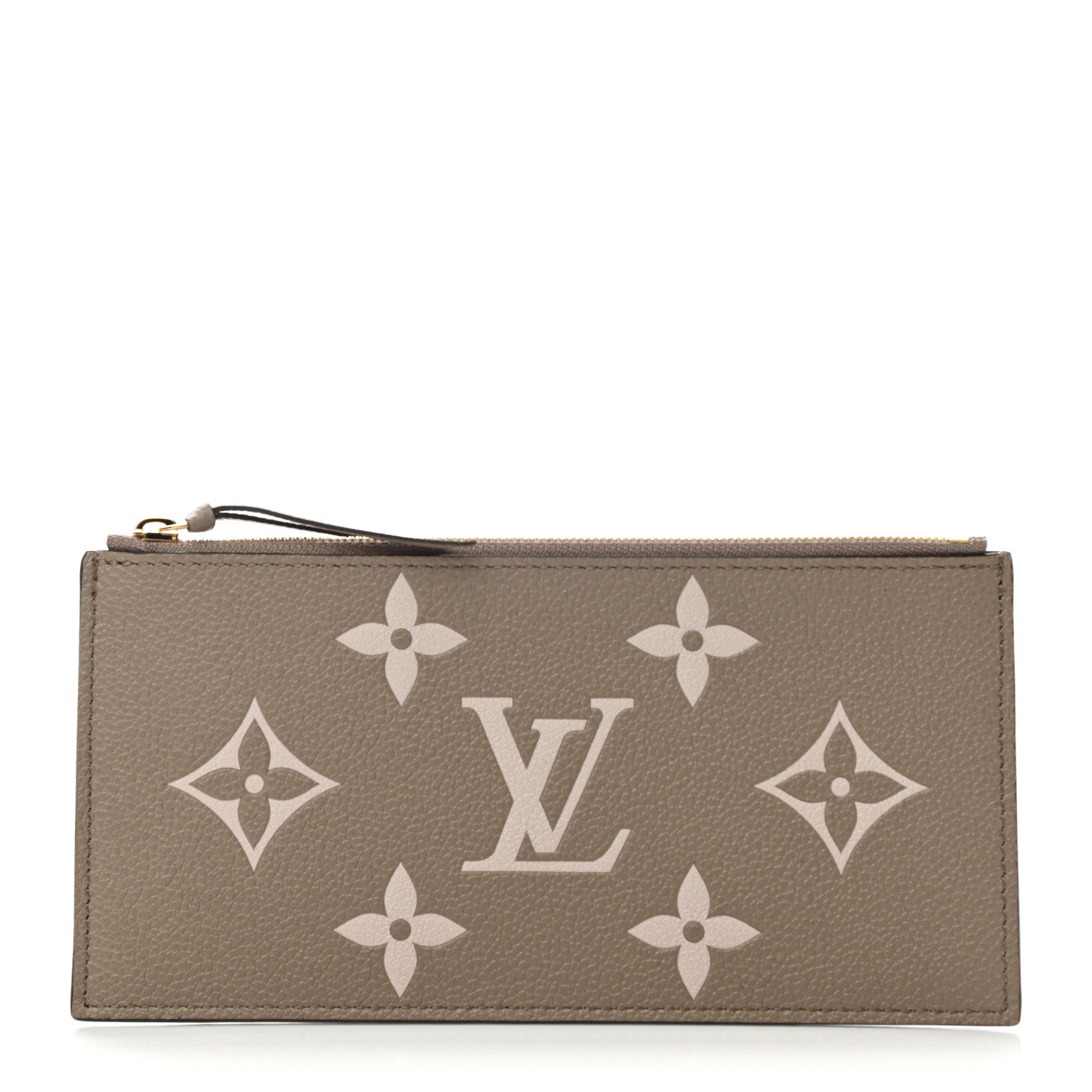 Louis Vuitton Empreinte Monogram Giant Pochette Felicie Zippered Insert Tourterelle Creme 1 of 6