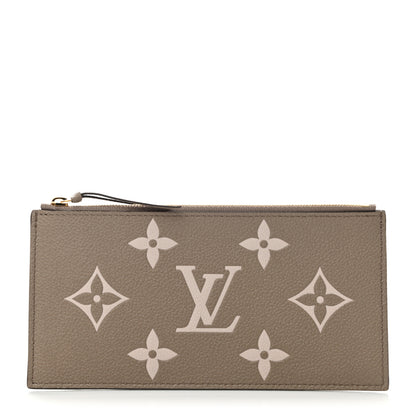 Louis Vuitton Empreinte Monogram Giant Pochette Felicie Zippered Insert Tourterelle Creme 1 of 6