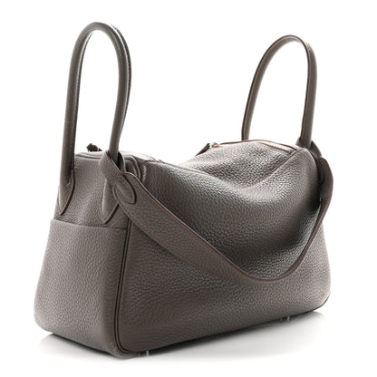 Hermes Taurillon Clemence Lindy 26 Etain 2 of 10