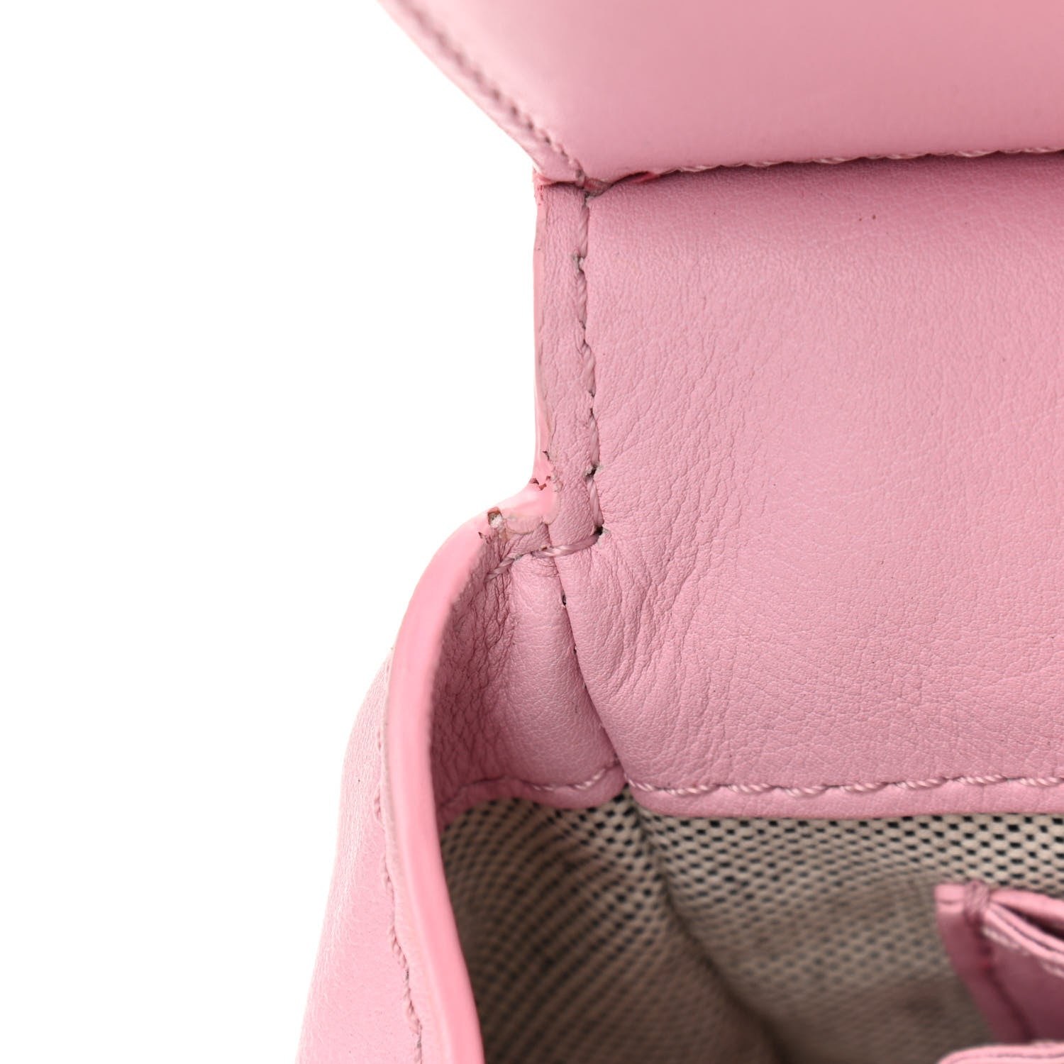 Versace Calfskin Crystal Medium Baroque Palazzo Empire Bag Pink 13 of 19