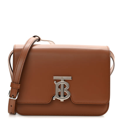 Burberry Calfskin Small TB Bag Malt Brown 1 of 10