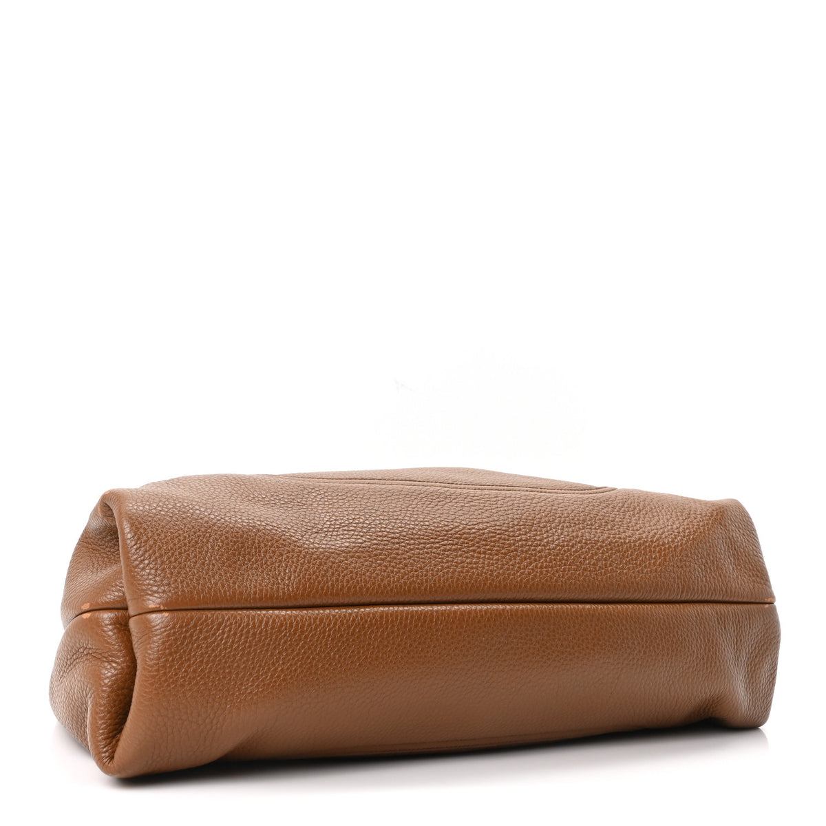 Gucci Grained Calfskin Softbit Maxi Shoulder Bag Brown 5 of 11