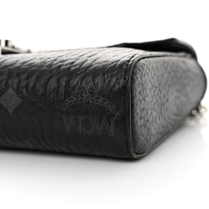 MCM Visetos Small Millie Crossbody Bag Black 9 of 14