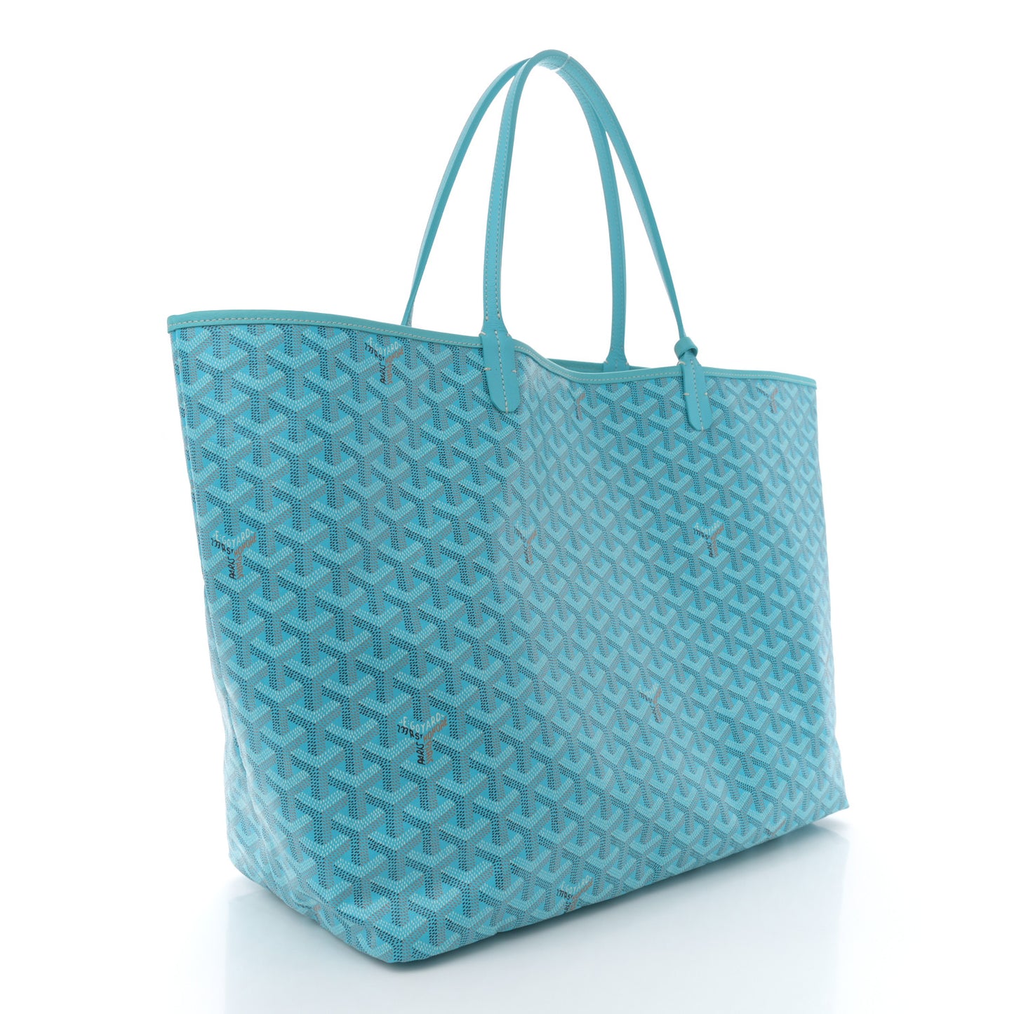 Goyardine Saint Louis GM Balise Beach Towel Set Turquoise