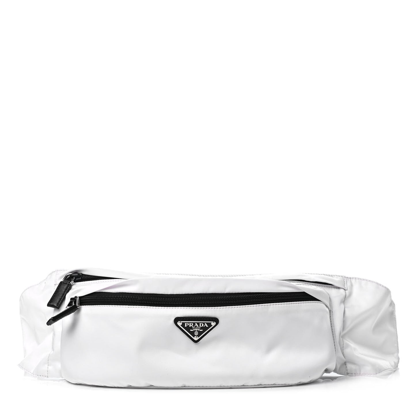 Tessuto Nylon Montagna Belt Bag White