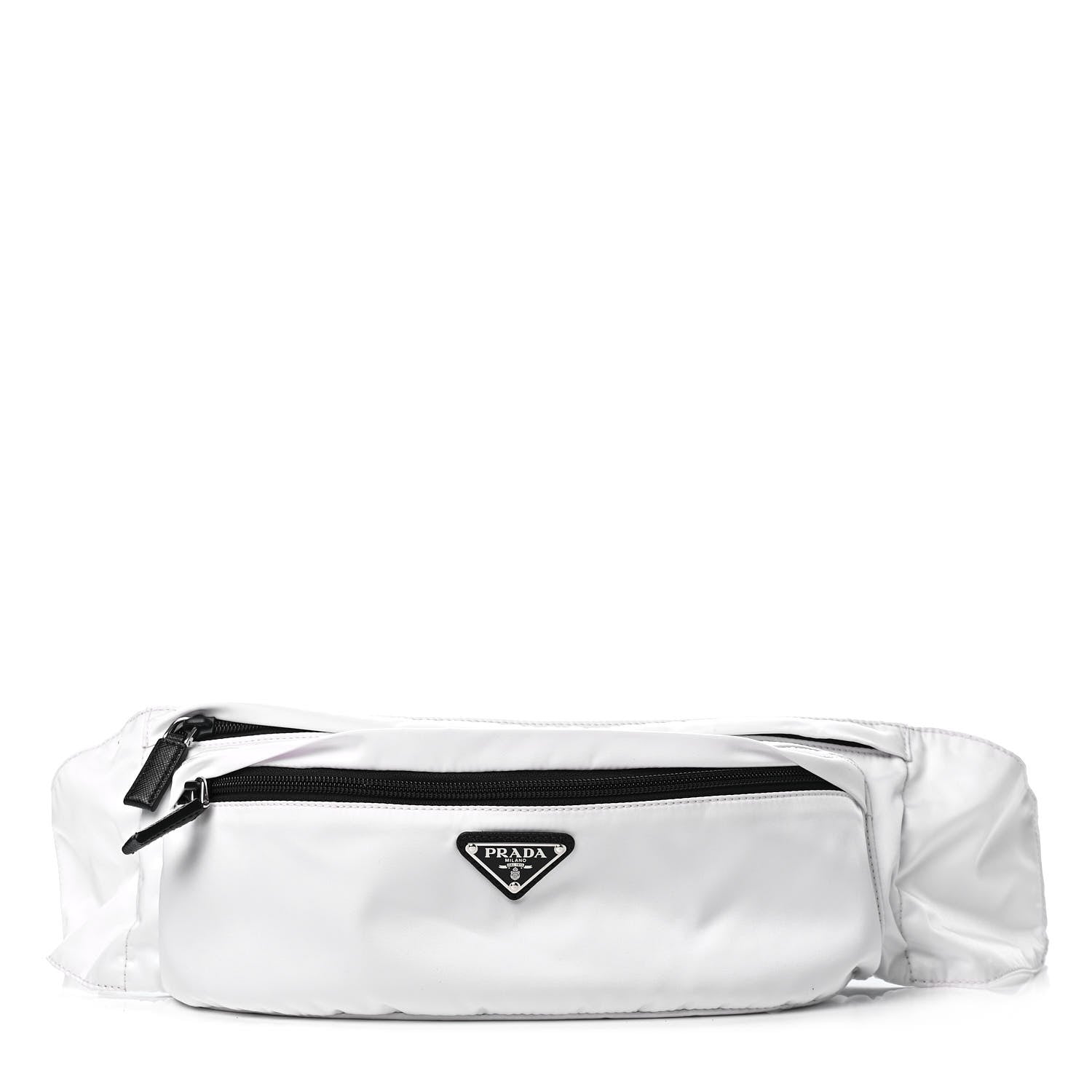 Prada Tessuto Nylon Montagna Belt Bag White 1 of 5