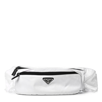 Prada Tessuto Nylon Montagna Belt Bag White 1 of 5