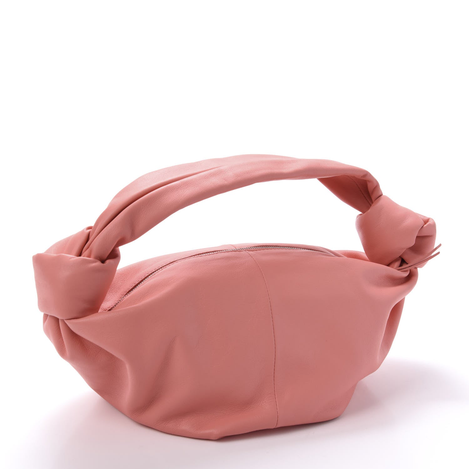 Bottega Veneta Calfskin Mini Double Knot Bag Peach 2 of 8