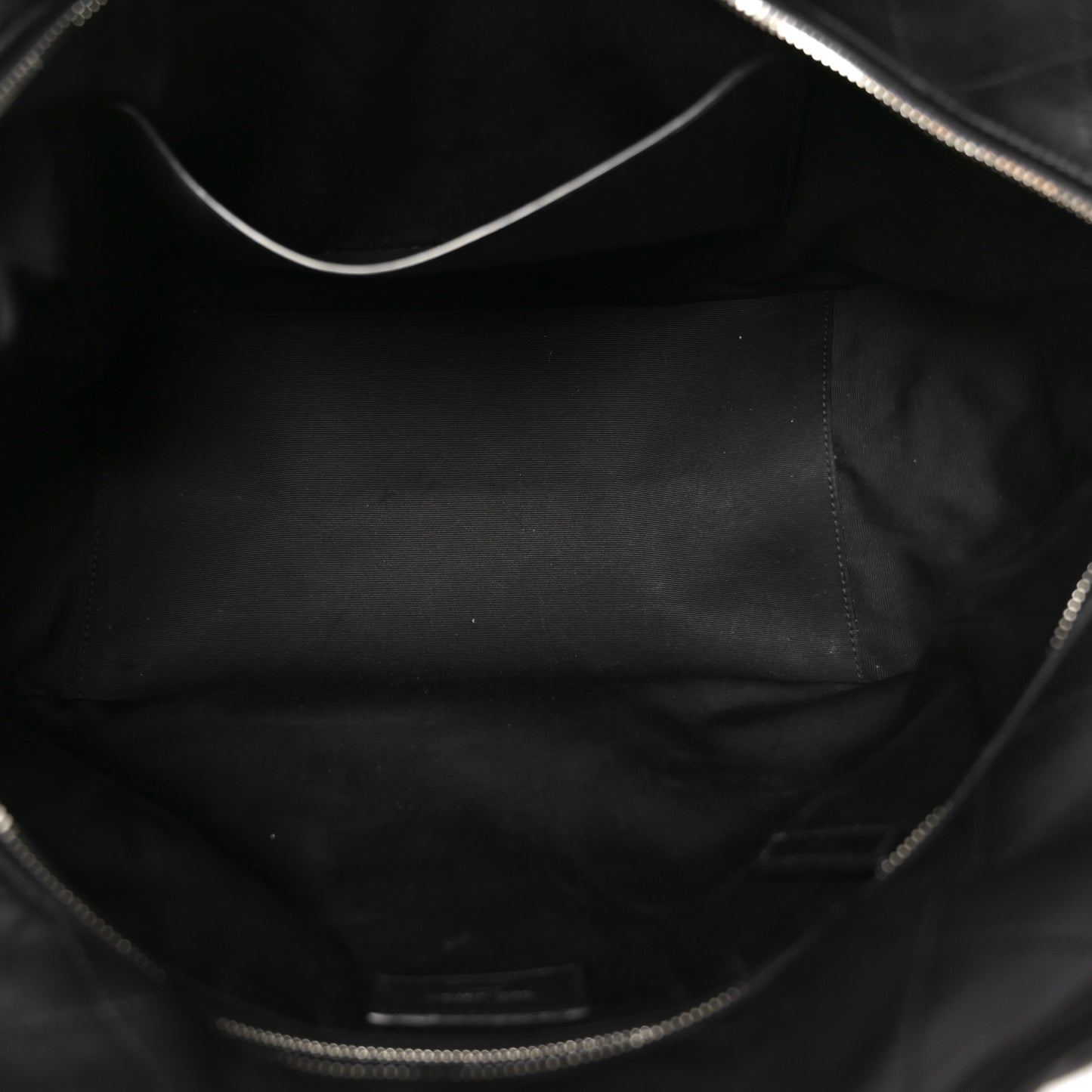 Lambskin Mixed Matelasse Joan Bowling Bag Black