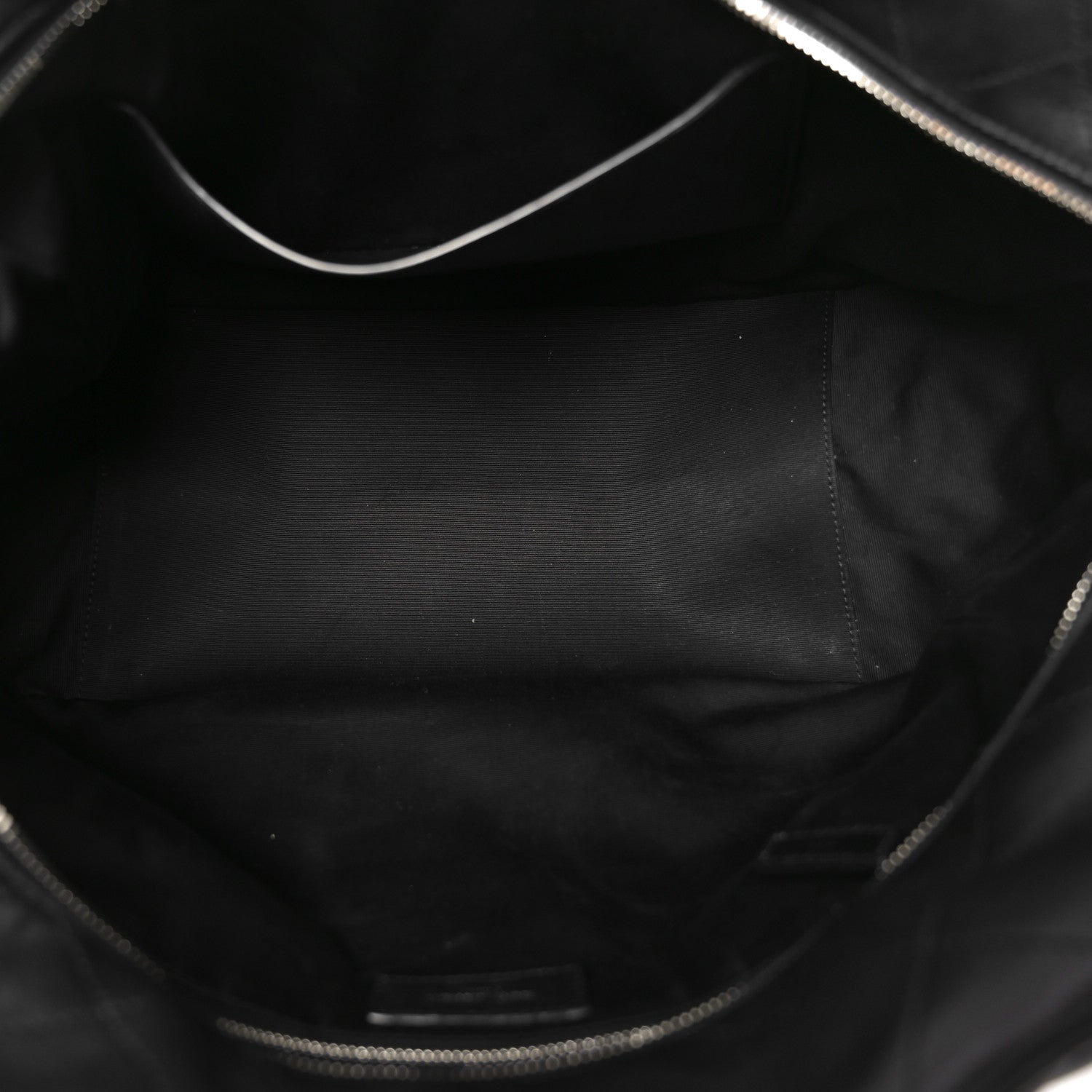 Saint Laurent Lambskin Mixed Matelasse Joan Bowling Bag Black 5 of 10
