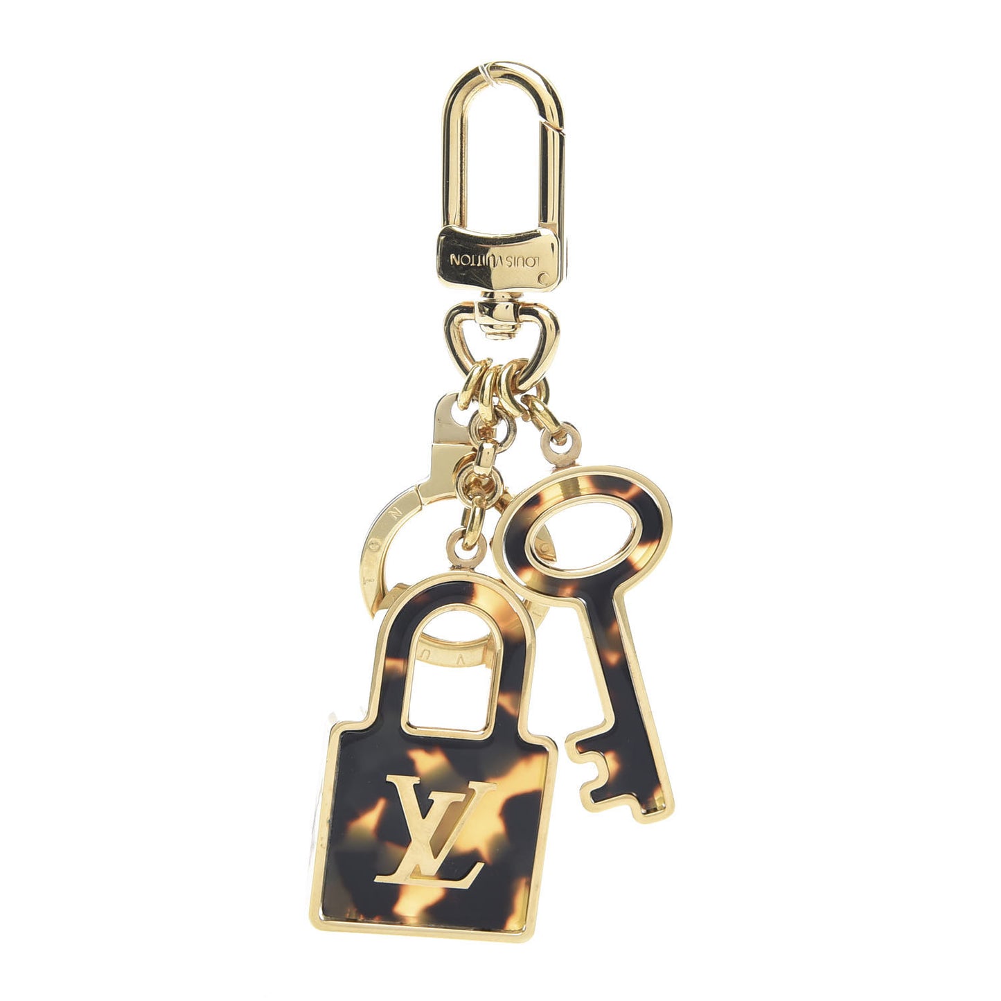 Acetate Confidence Bag Charm Key Holder