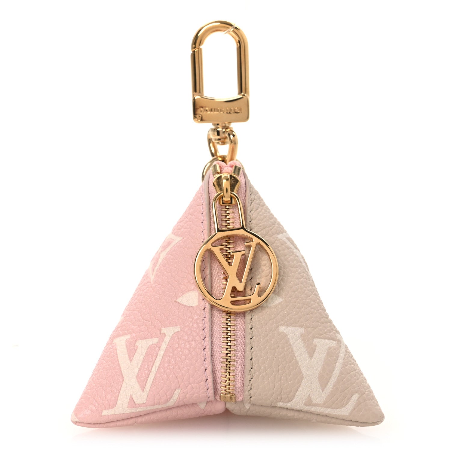 Louis Vuitton Monogram Berlingot Key Pouch Rose Beige 1 of 4