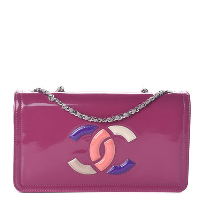 Chanel Vinyl Lipstick Flap Viole 1 of 9