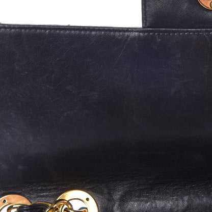 Chanel Lambskin Quilted Jumbo Single Flap Black 9 of 15