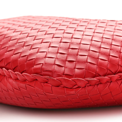 Bottega Veneta Nappa Intrecciato Small Hobo Red 8 of 8