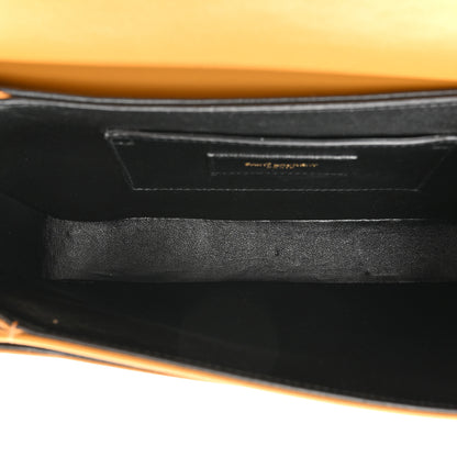 Saint Laurent Box Calfskin Monogram Medium Solferino Satchel Dark Sun 5 of 15