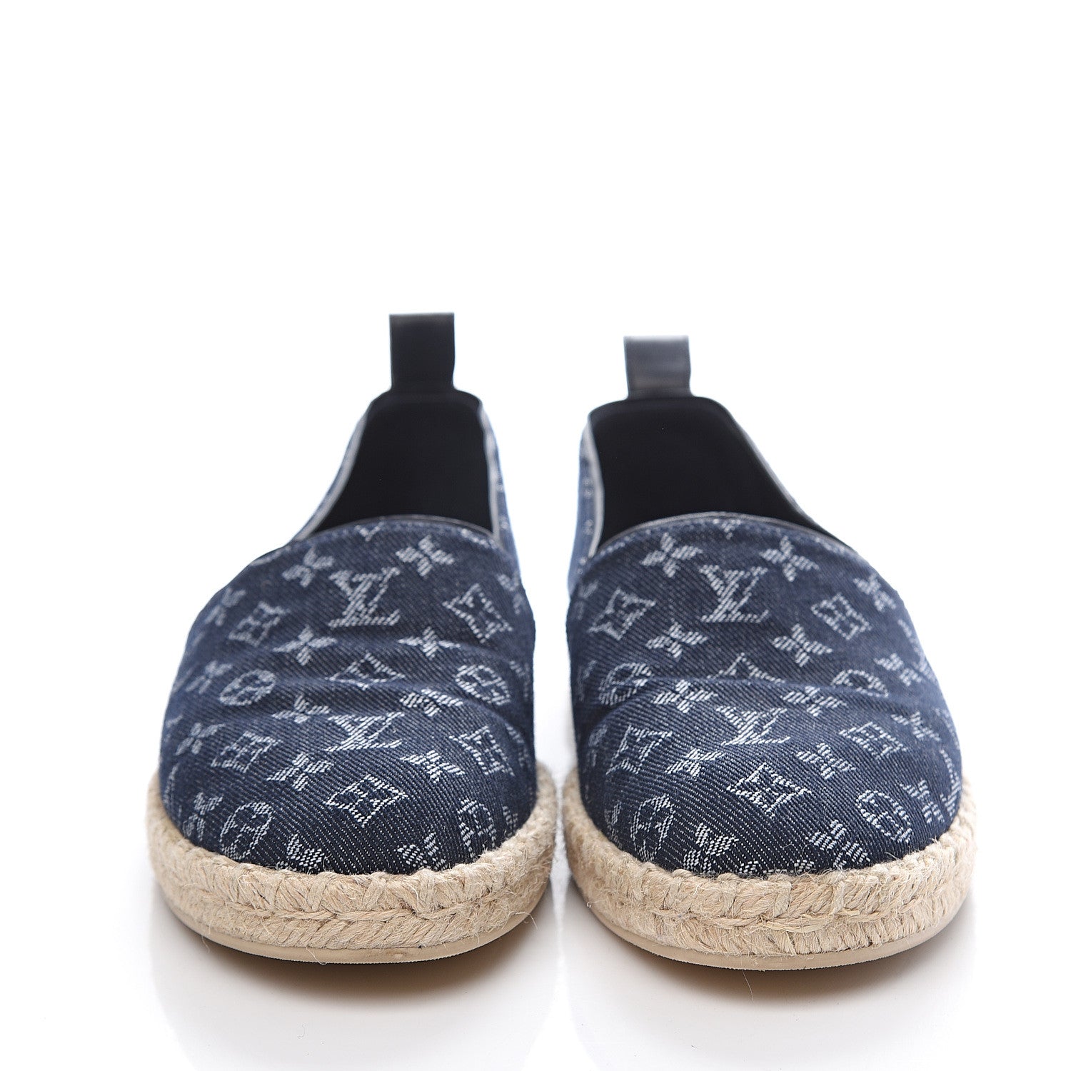Louis Vuitton Monogram Denim Waterfall Espadrille 41 Marine 2 of 8