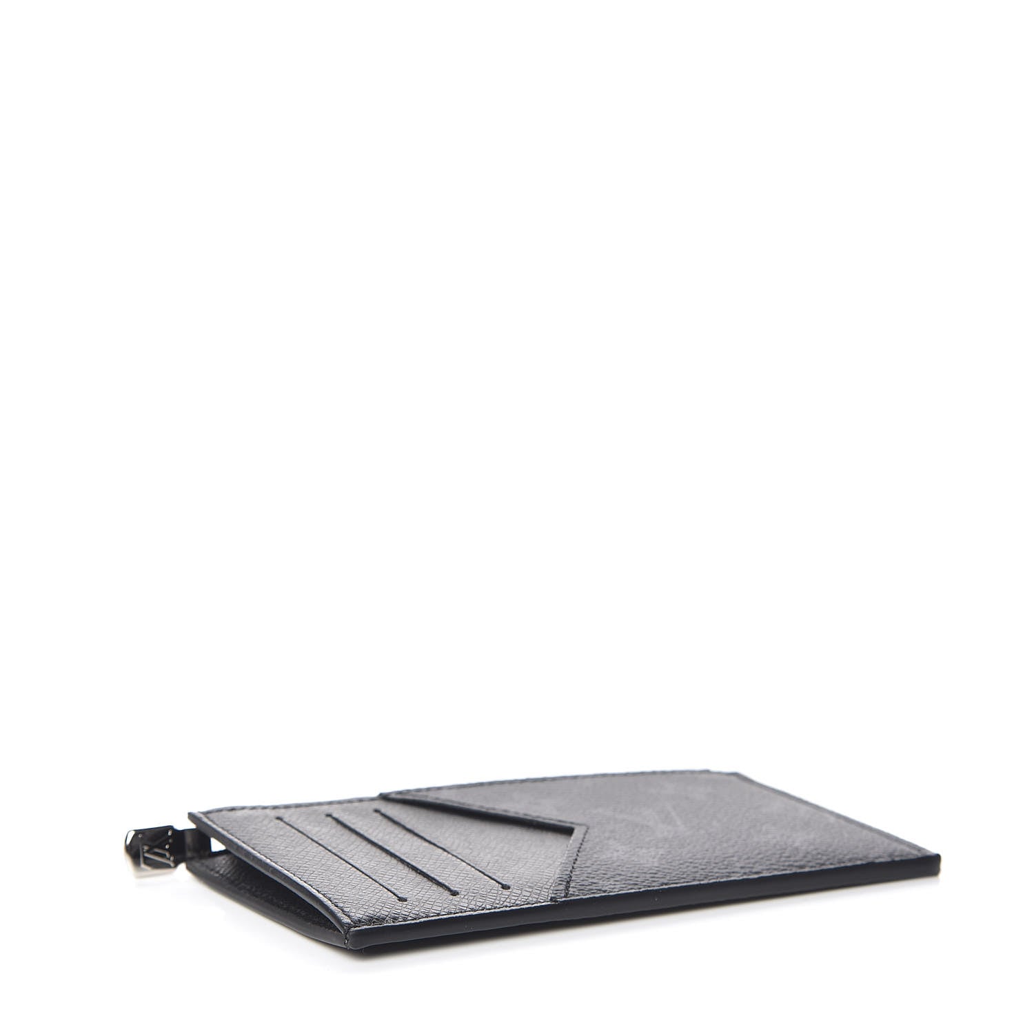 Louis Vuitton Monogram Eclipse Taiga Coin Card Holder 4 of 7