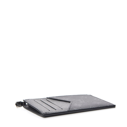 Louis Vuitton Monogram Eclipse Taiga Coin Card Holder 4 of 7