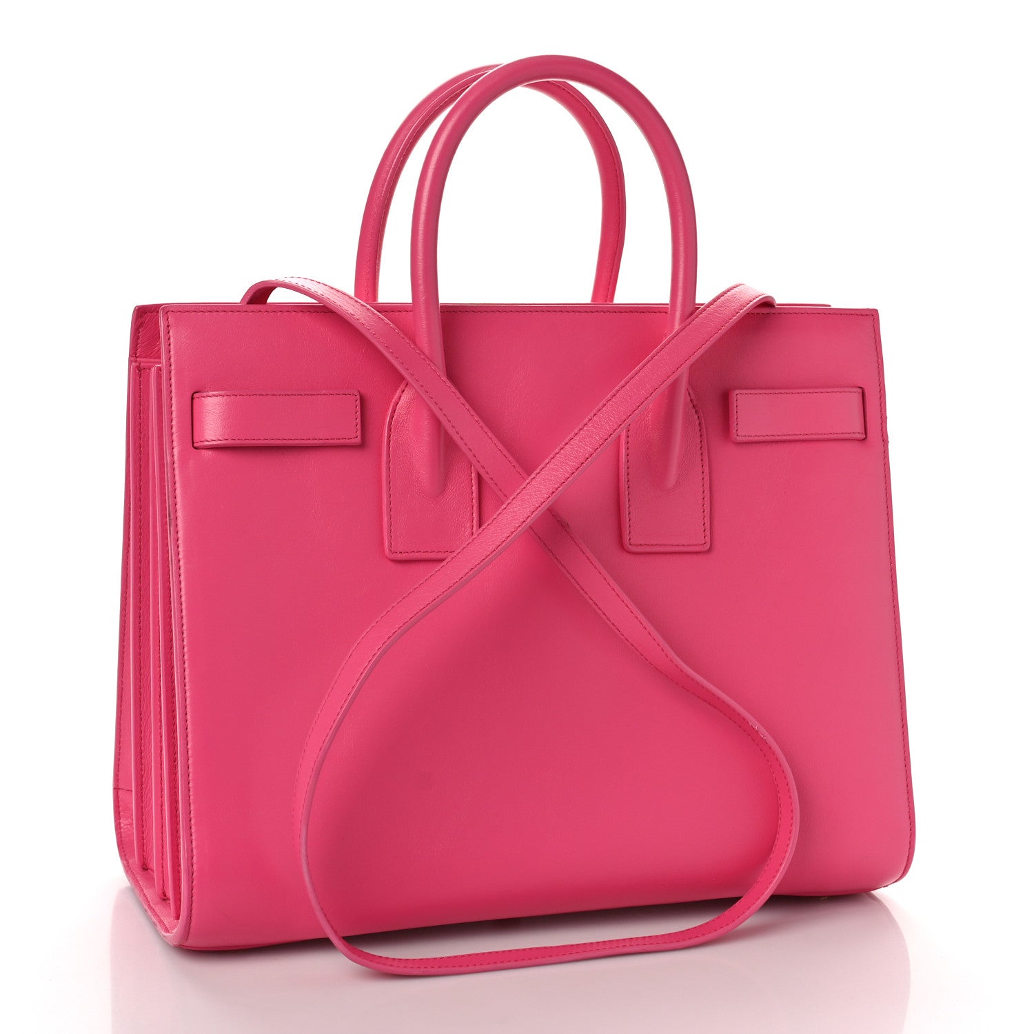 Saint Laurent Calfskin Sac De Jour Bubblegum 3 of 10
