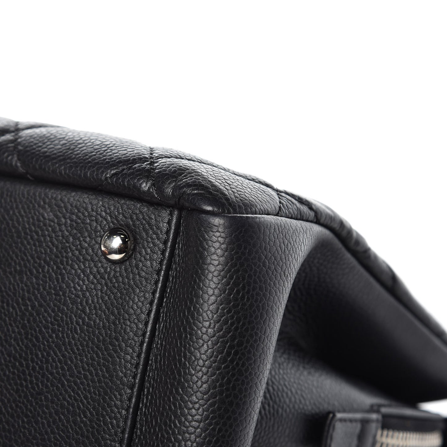 Caviar Quilted Timeless CC Tote Black