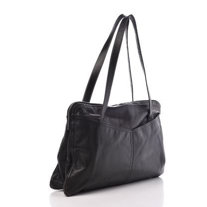 Prada Soft Calfskin Satchel Black 3 of 14
