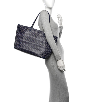 Goyard Goyardine Artois MM Navy 2 of 10