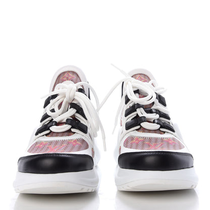 Louis Vuitton Calfskin Nylon LV Pop Archlight Sneaker 37 Rose 2 of 9
