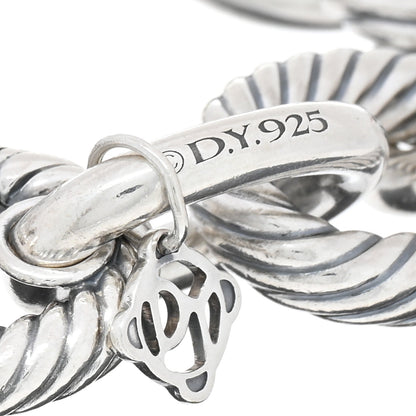 David Yurman Sterling Silver 17mm Extra Large Oval Link Bracelet 2 of 3