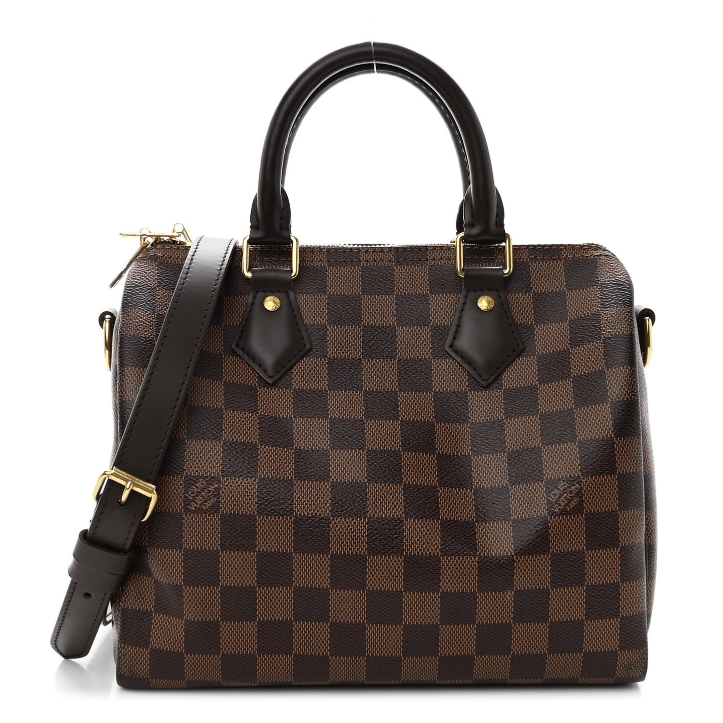 Damier Ebene Speedy Bandouliere 25