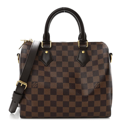 Louis Vuitton Damier Ebene Speedy Bandouliere 25 1 of 9