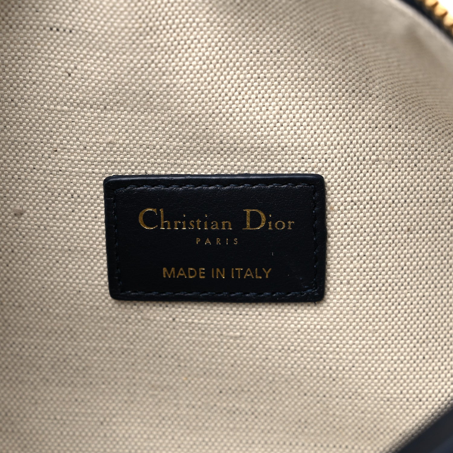 Christian Dior Oblique Medium Diortravel Nomad Pouch Blue 6 of 9