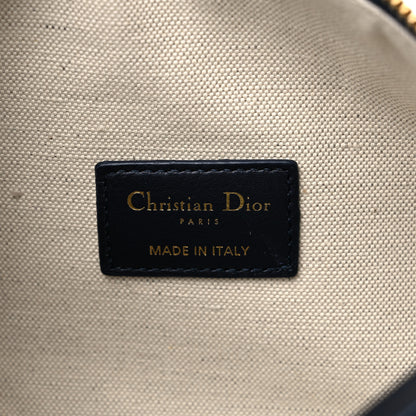 Christian Dior Oblique Medium Diortravel Nomad Pouch Blue 6 of 9