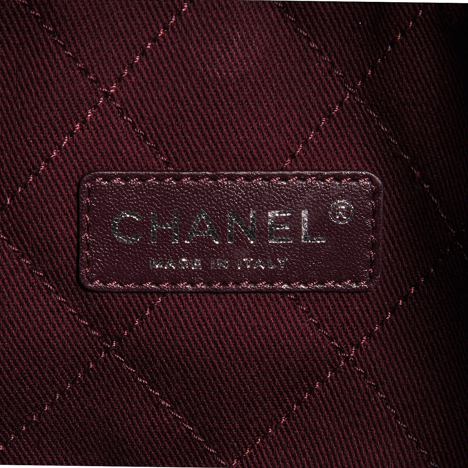 Chanel Canvas Calfskin Let's Demonstrate Small Tote White Black 5 of 6