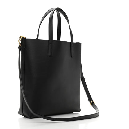 Saint Laurent Calfskin Toy Shopping Tote Black 3 of 11