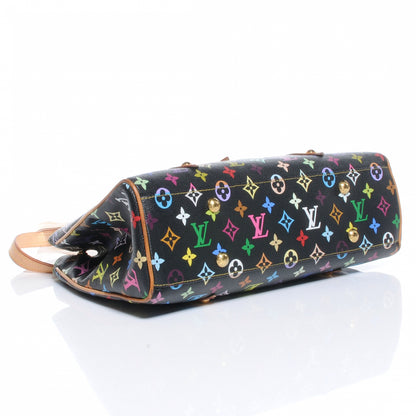 Louis Vuitton Monogram Multicolor Aurelia MM Black 4 of 7
