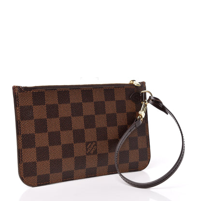Louis Vuitton Damier Ebene Neverfull PM Pochette 3 of 7