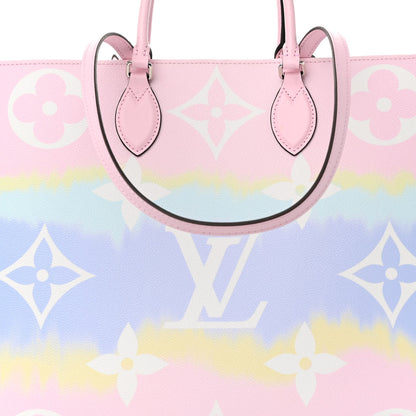 Louis Vuitton Monogram Escale Onthego GM Pastel 7 of 10