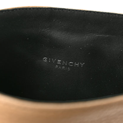 Givenchy Grained Calfskin Shark Lock Pant Boots 37 Beige 9 of 9
