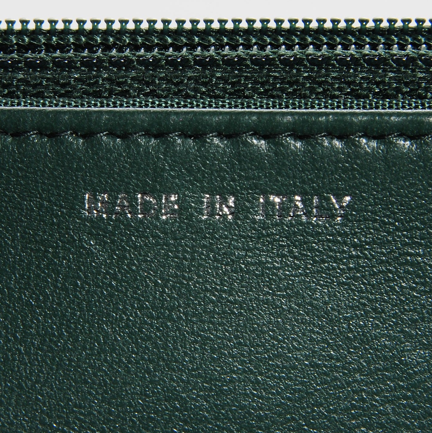Lambskin Quilted Boy Wallet On Chain WOC Green