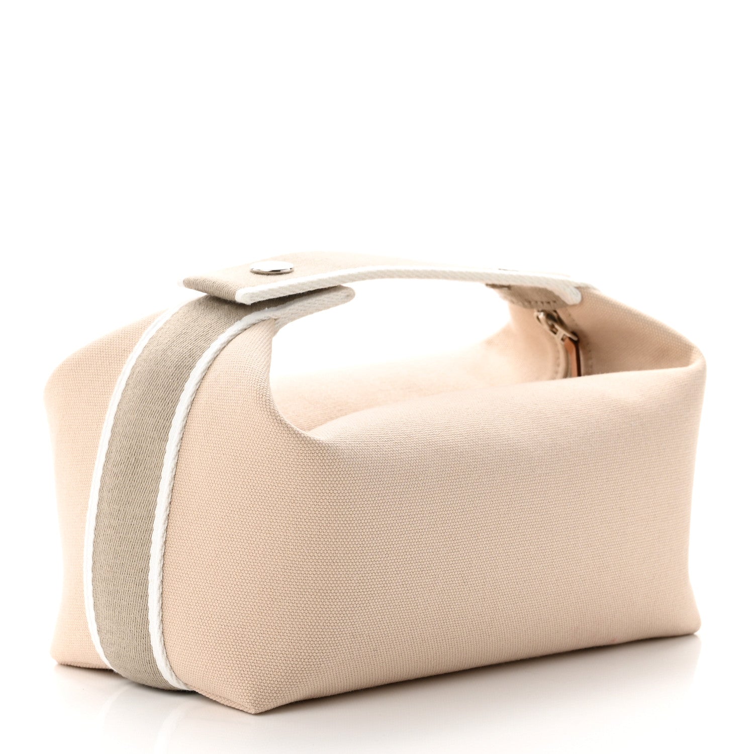 Hermes Canvas Small Bride-A-Brac Pouch Natural 3 of 7