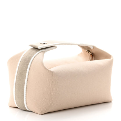 Hermes Canvas Small Bride-A-Brac Pouch Natural 3 of 7